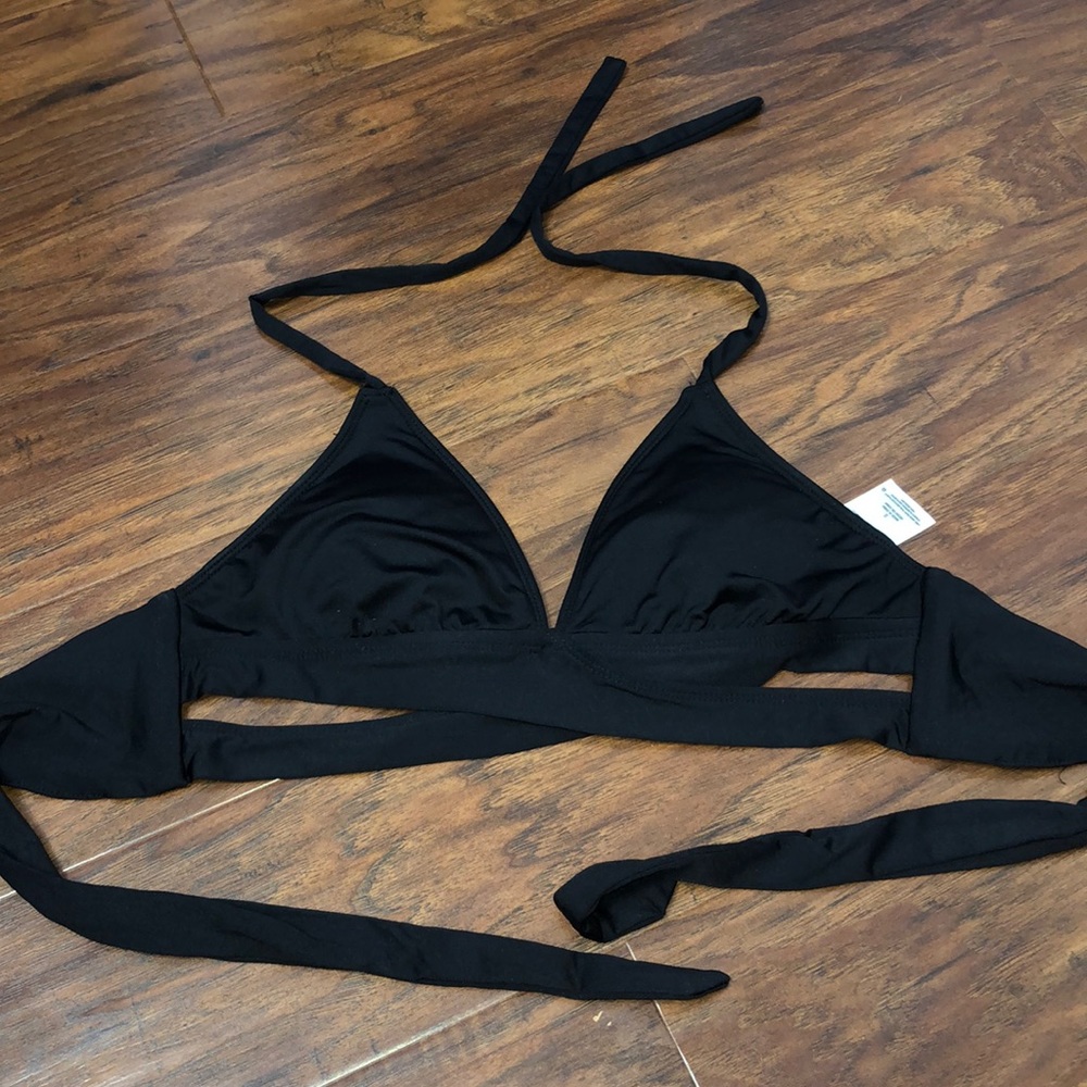 Mossimo Black Bikini Top